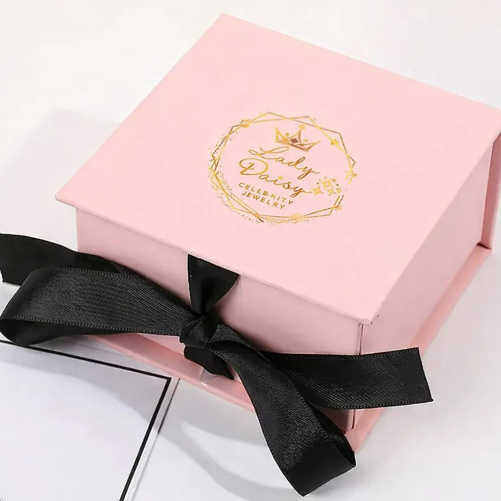 Pink Jewelry Box With a Soft Matte Finish