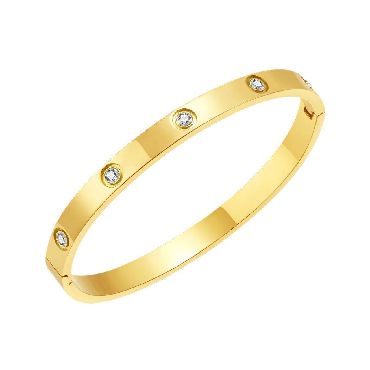 Titanium Steel Bracelet - Tarnish-Free Silver Gold Plated | Multiple Styles Women's Charm Jewellery