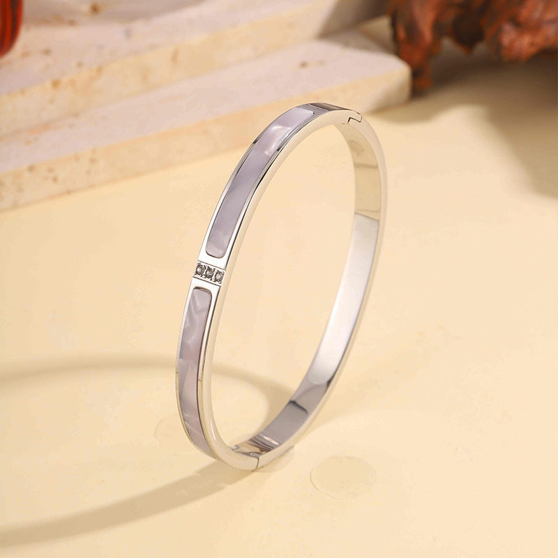 Titanium Steel Bracelet - Tarnish-Free Silver Gold Plated | Multiple Styles Women's Charm Jewellery