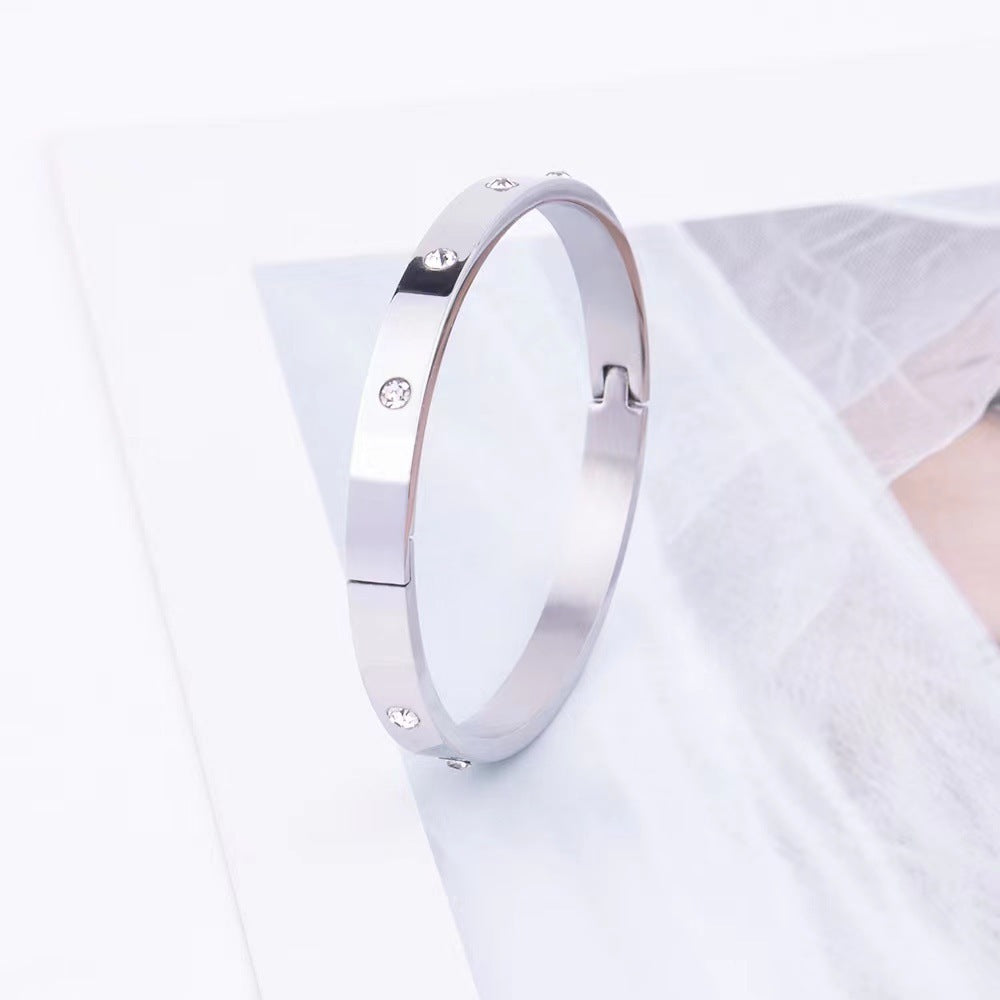 Titanium Steel Bracelet - Tarnish-Free Silver Gold Plated | Multiple Styles Women's Charm Jewellery