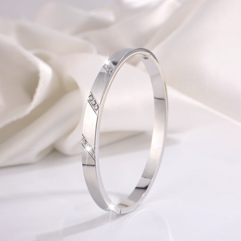 Titanium Steel Bracelet - Tarnish-Free Silver Gold Plated | Multiple Styles Women's Charm Jewellery