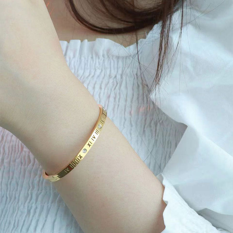 Titanium Steel Bracelet - Tarnish-Free Silver Gold Plated | Multiple Styles Women's Charm Jewellery