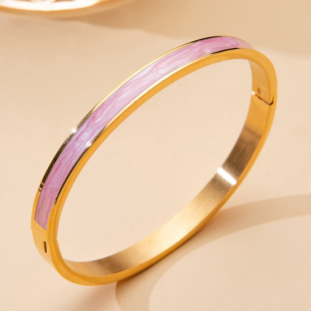 Titanium Steel Bracelet - Tarnish-Free Silver Gold Plated | Multiple Styles Women's Charm Jewellery