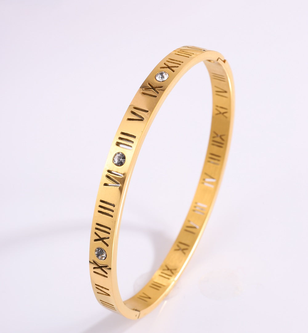 Titanium Steel Bracelet - Tarnish-Free Silver Gold Plated | Multiple Styles Women's Charm Jewellery