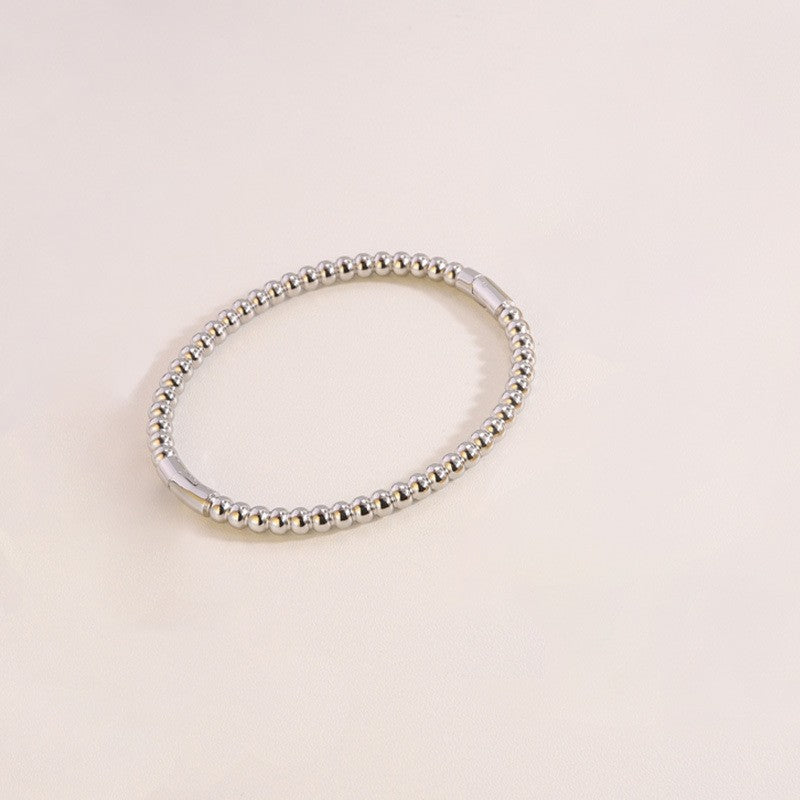 Titanium Steel Bracelet - Tarnish-Free Silver Gold Plated | Multiple Styles Women's Charm Jewellery