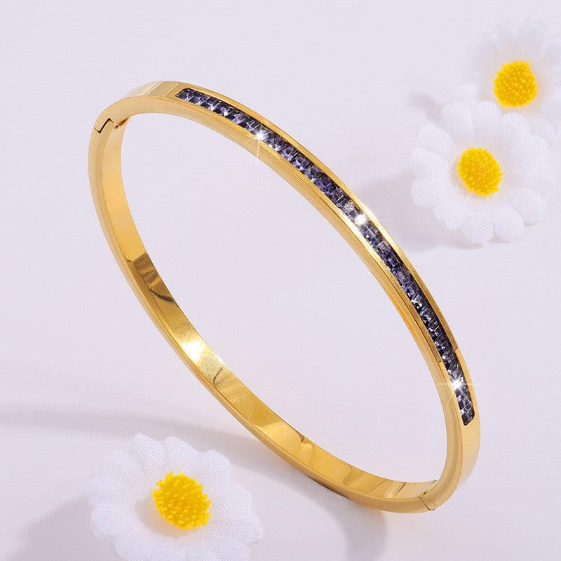 Titanium Steel Bracelet - Tarnish-Free Silver Gold Plated | Multiple Styles Women's Charm Jewellery