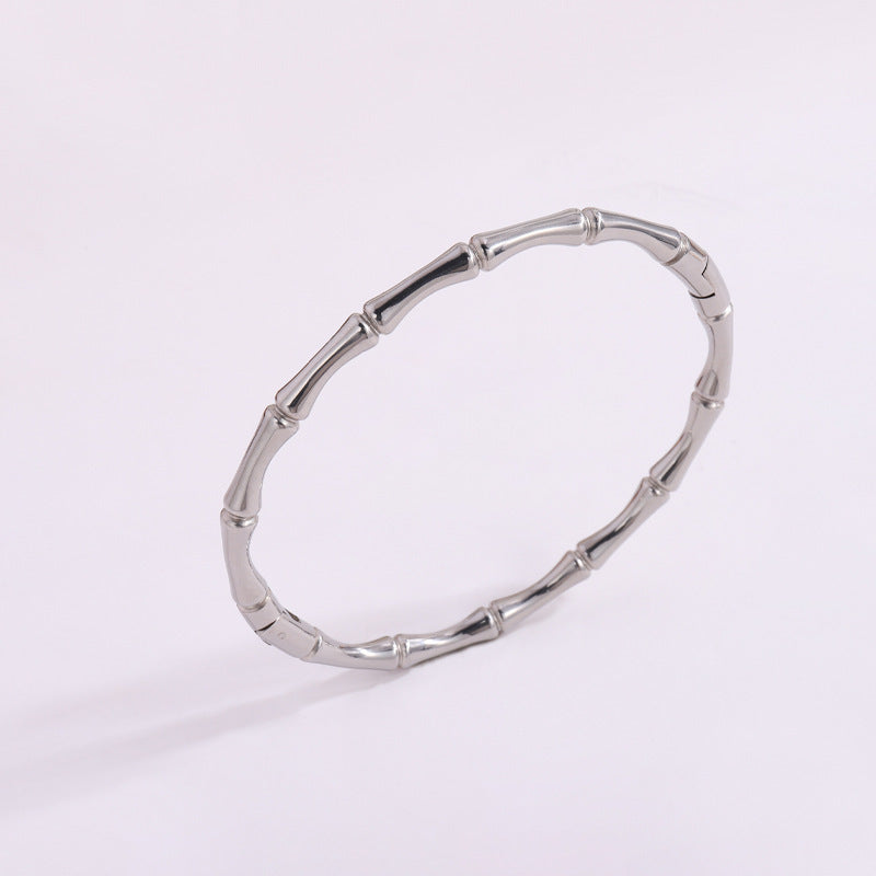 Titanium Steel Bracelet - Tarnish-Free Silver Gold Plated | Multiple Styles Women's Charm Jewellery