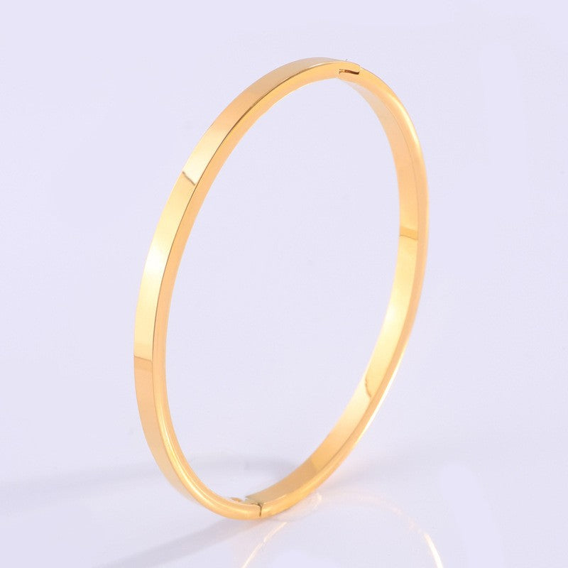 Titanium Steel Bracelet - Tarnish-Free Silver Gold Plated | Multiple Styles Women's Charm Jewellery