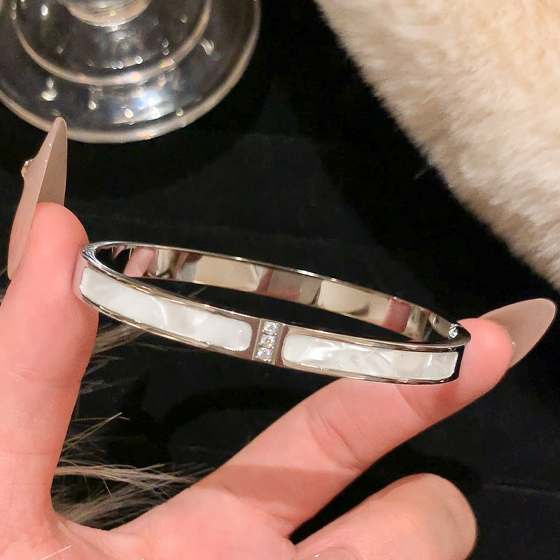 Titanium Steel Bracelet - Tarnish-Free Silver Gold Plated | Multiple Styles Women's Charm Jewellery
