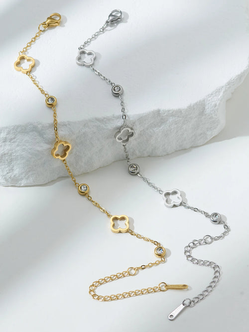 1 Piece Elegant Niche Luxury Triple Flower Bracelet  Daily Wear Gift for Friends Holiday Gift Women